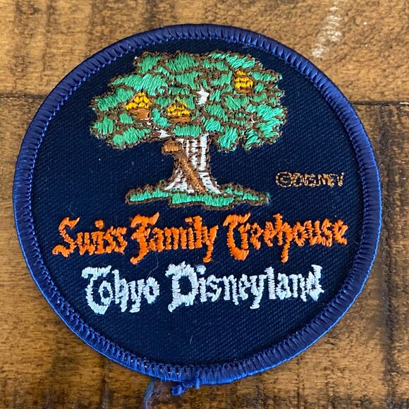 Disneyland Resort Accessories - Disneyland Tokyo Embroidered Swiss Family Treehouse Patch